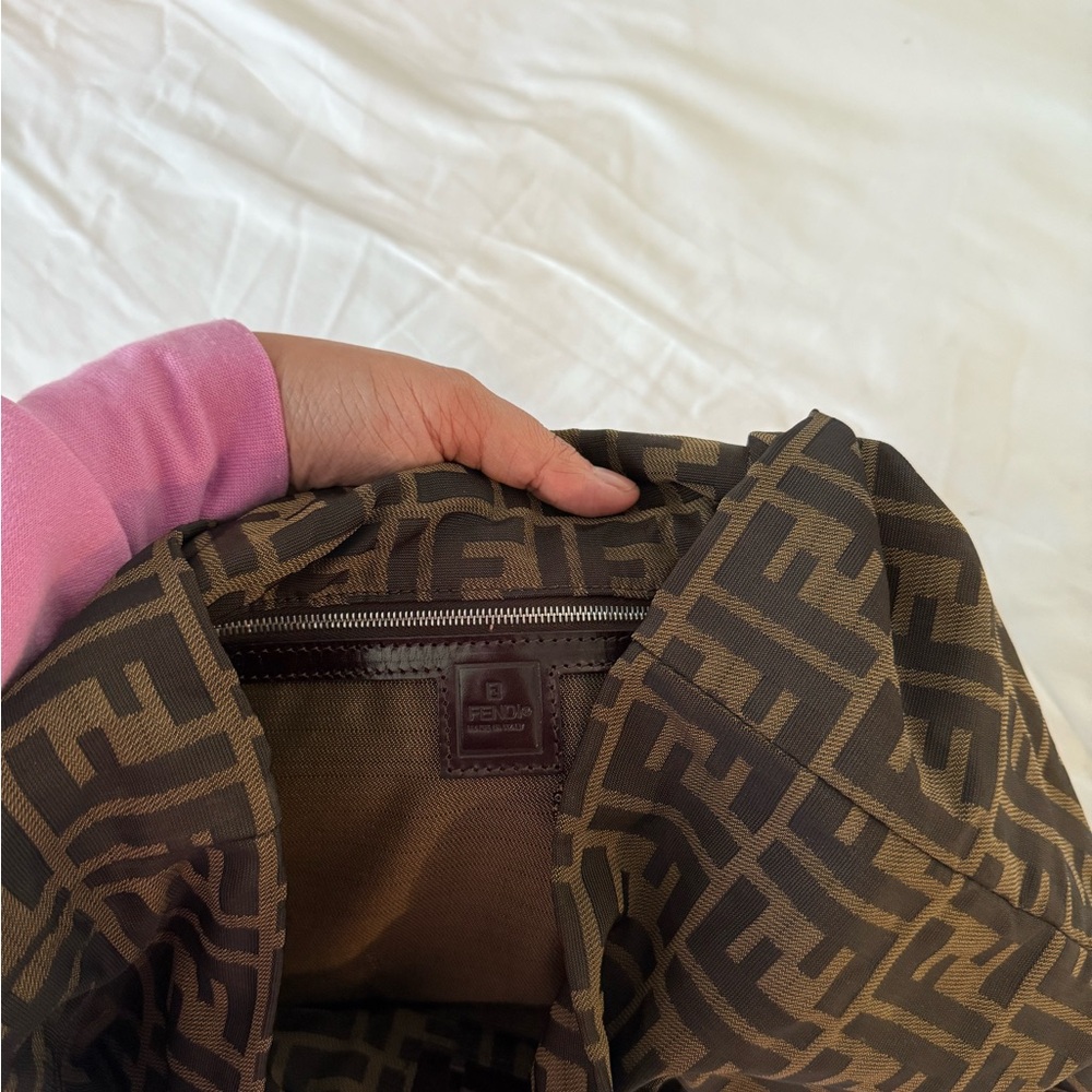 Fendi Zucca FF logo shoulder bag - Picture 8 of 15
